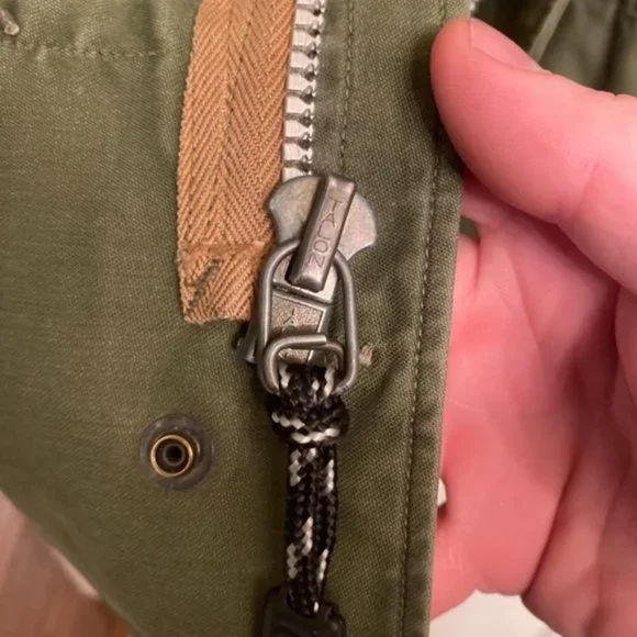 SOLD 90s Rugged Military Field Jacket w/ Liner - Picture 7 of 11